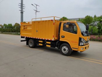 藍牌國六污水處理車_地下室管道疏通車