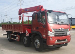 舜德牌SDS5240JSQB6型隨車(chē)起重運(yùn)輸車(chē)